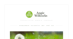 Desktop Screenshot of angiewillcocks.com